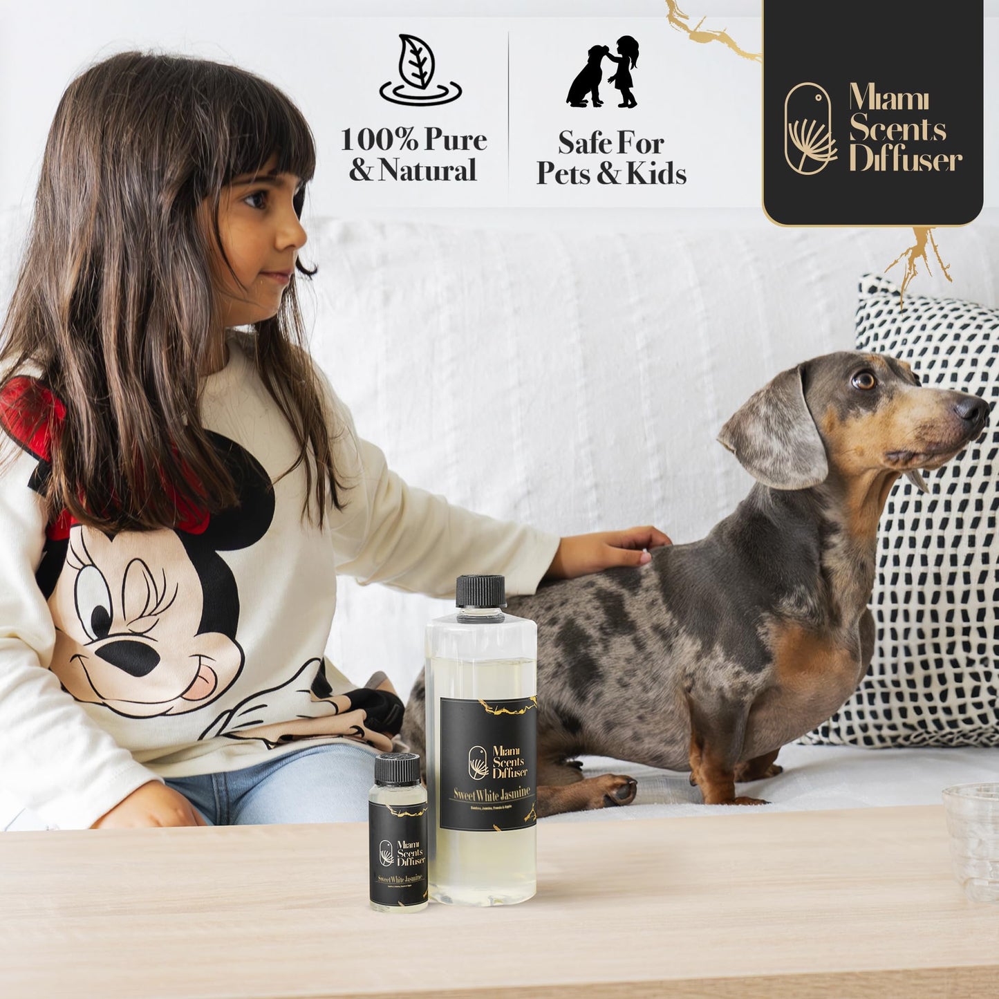 Sweet White Jasmine Diffuser Oil — Hotel-Inspired Luxury | Miami Scents Diffuser