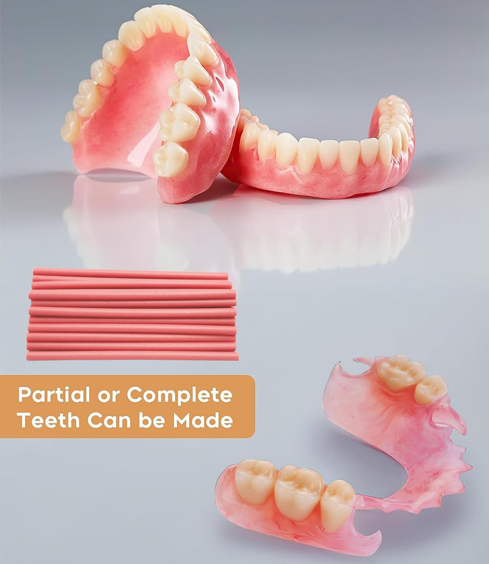 Missing Teeth Repair Kit - DIY Denture Parts at Home | Denture Material Kit