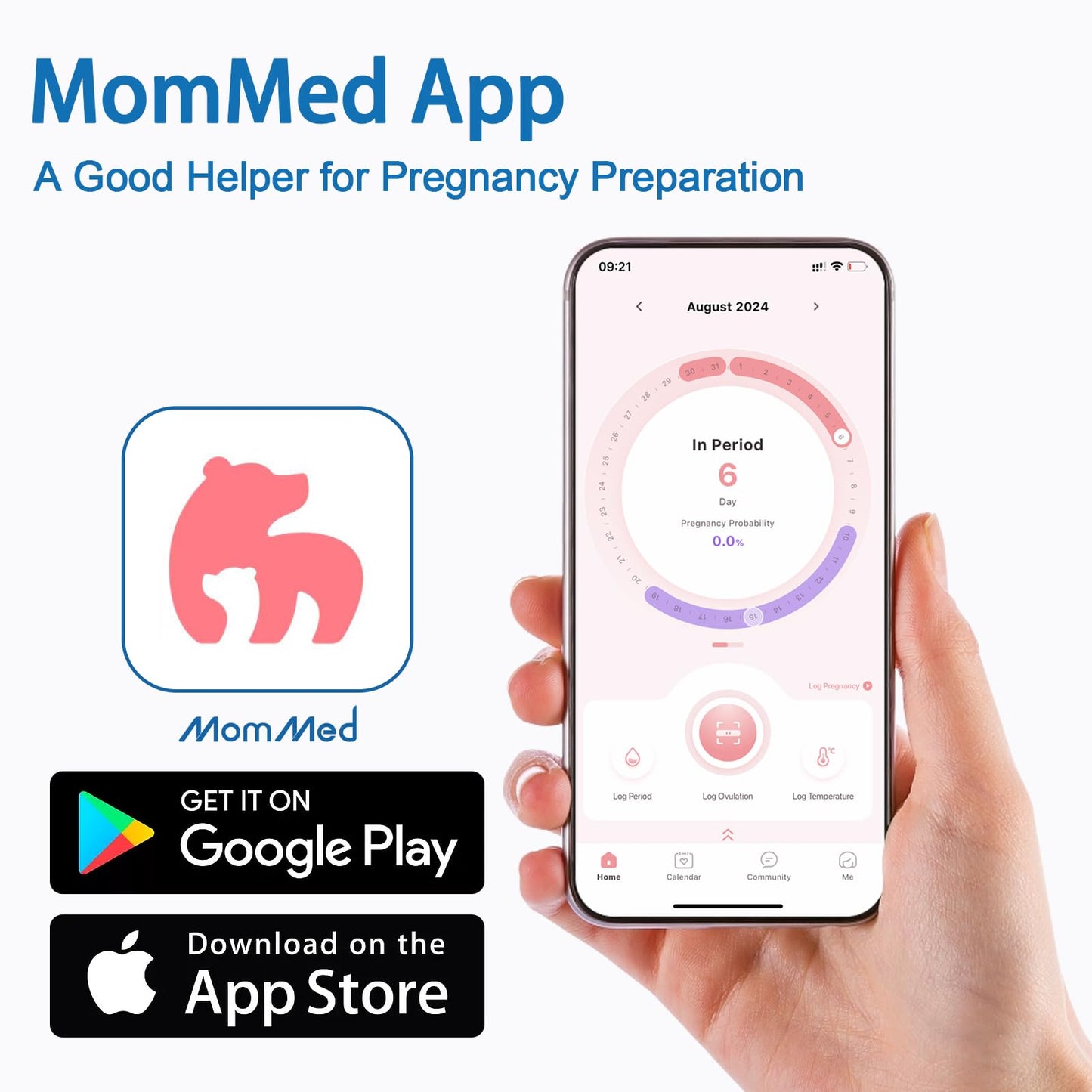 MomMed Pregnancy Test Strips – 20 HCG Tests, 99% Accurate, 20 Free Urine Cups, Bulk for Home Use