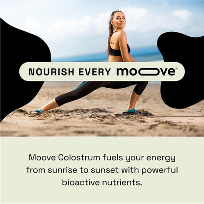 MOOVE Bovine Colostrum Capsules 1000mg – Grass-Fed Dutch Cows | Immune & Gut Support