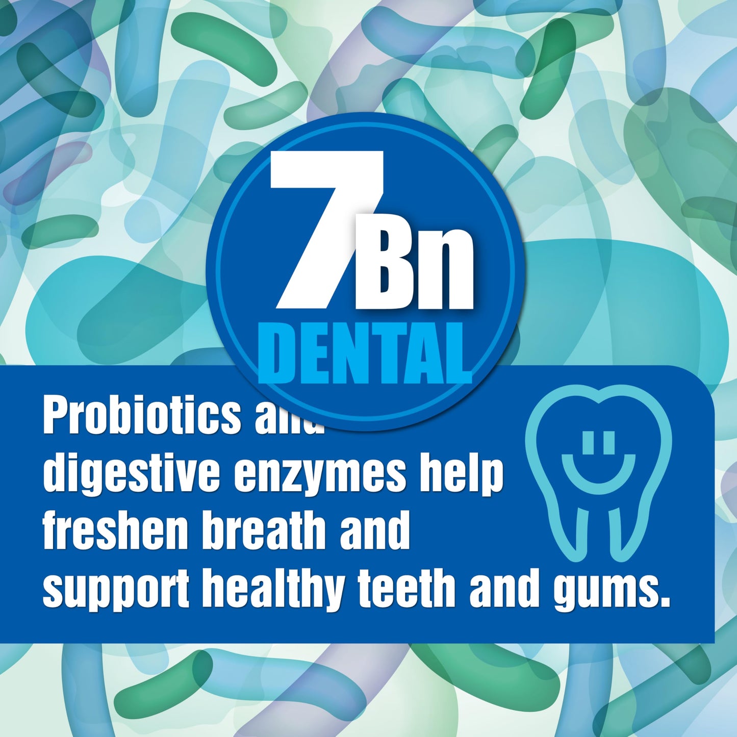 Probiotiv Oral Probiotics – 7B CFU Chewables for Fresh Breath, Teeth & Gums