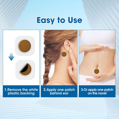 MQ Motion Sickness Patch (30 Count) - Non-Drowsy Behind-Ear Patches for Cruise, Car, Flight | Fast Acting & 72H Lasting