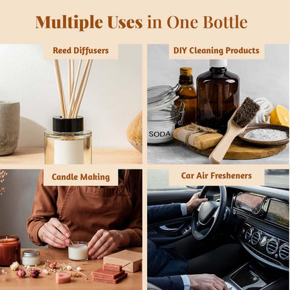 Folkulture Christmas Essential Oil for Diffuser – Frankincense & Myrrh 1.01 Fl Oz with Dropper
