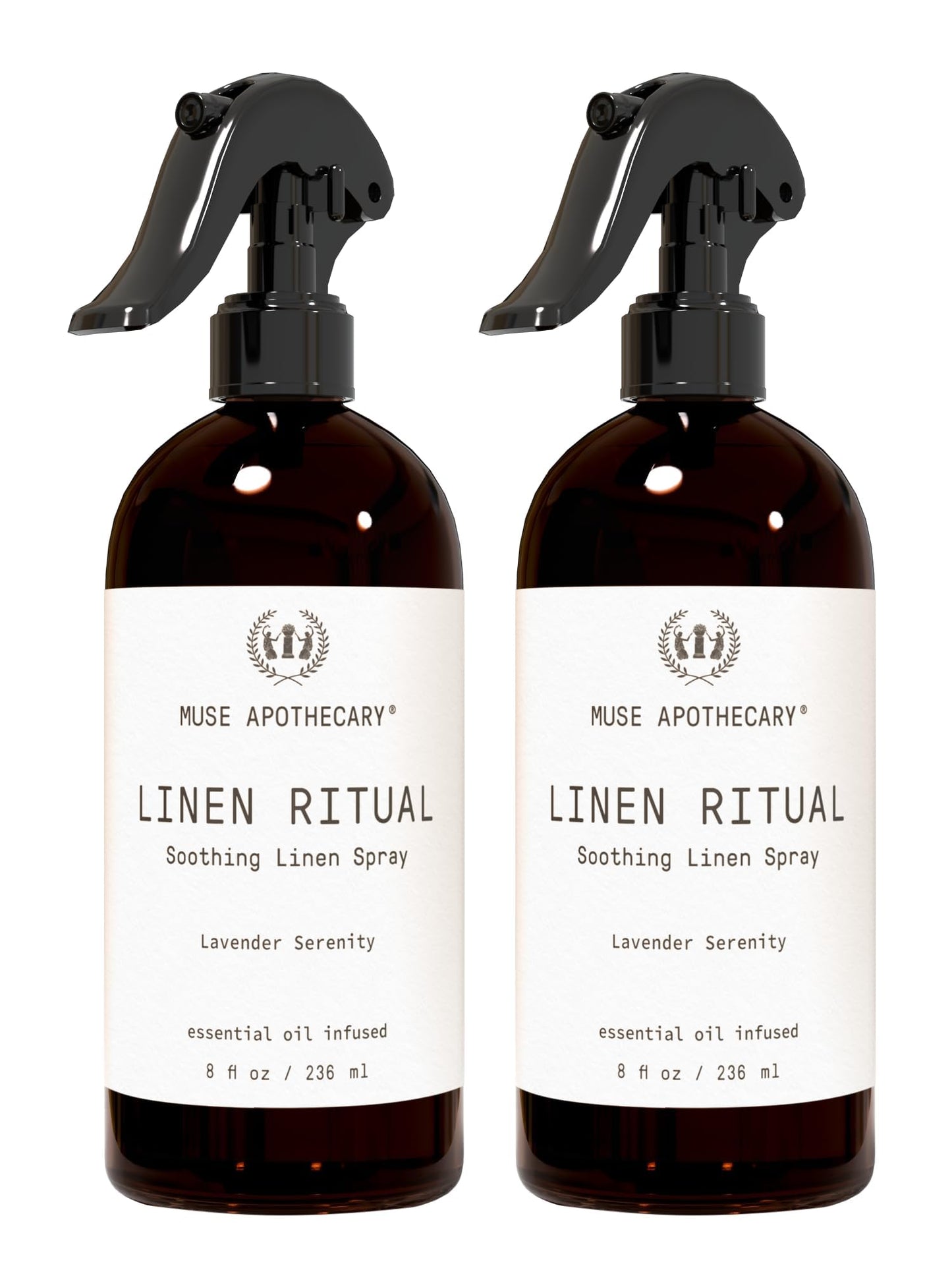 Muse Apothecary Linen Ritual – Aromatic Linen Spray for Bedding, Laundry & Fabric | Lavender Serenity