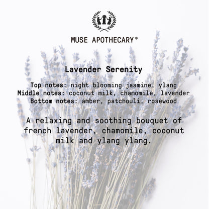 Muse Apothecary Linen Ritual – Aromatic Linen Spray for Bedding, Laundry & Fabric | Lavender Serenity