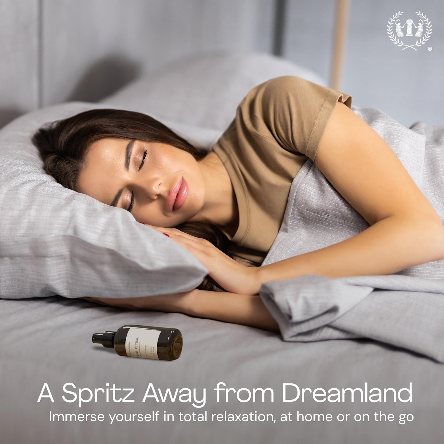 Muse Apothecary Pillow Ritual - Aromatic Pillow Mist (4 oz) Bergamot, French Lavender & Sandalwood