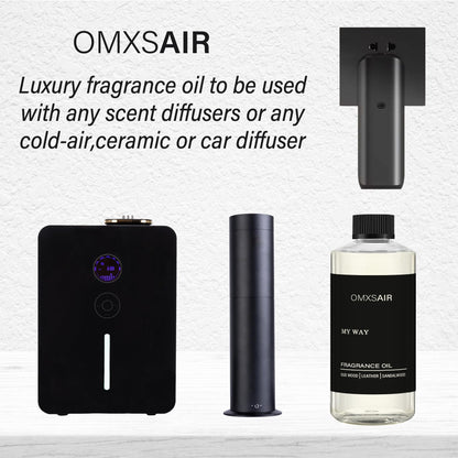 My Way Hotel Diffuser Oil 500ml – Sandalwood, Cedarwood & Iris | Luxury Aromatherapy