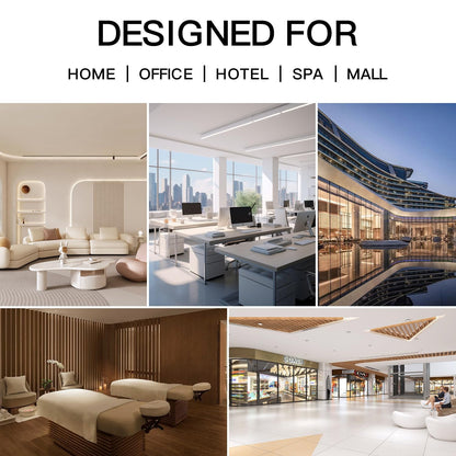Namste Waterless Diffuser: 3000 sq ft HVAC Diffusion with Clock & Bluetooth