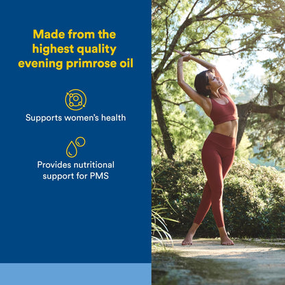 Natural Factors Omega Factors, Ultra Prim Evening Primrose Oil, 500 mg, 180 Softgels