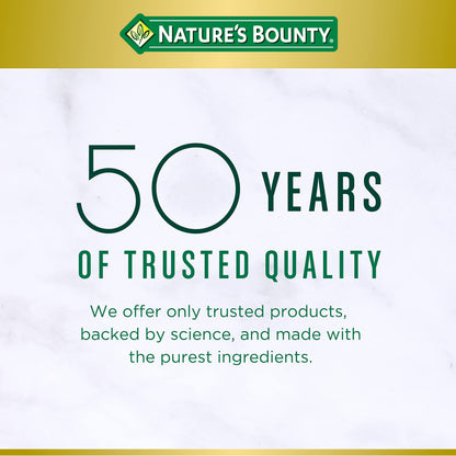 Nature's Bounty Vitamin C Tablets 500mg - Immune Support (100 Count)