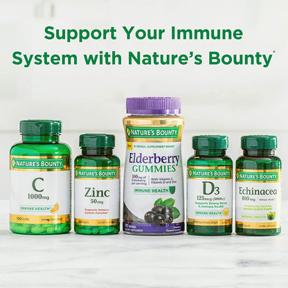 Nature's Bounty Vitamin C Tablets 500mg - Immune Support (100 Count)