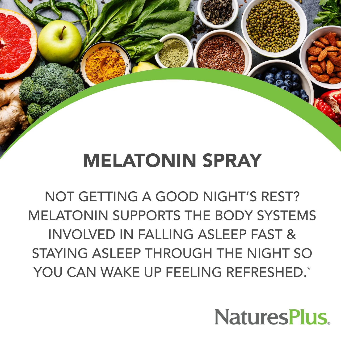 Natures Plus Melatonin Lipoceutical Spray - 1.5 mg, 2 fl oz, Peppermint Flavor