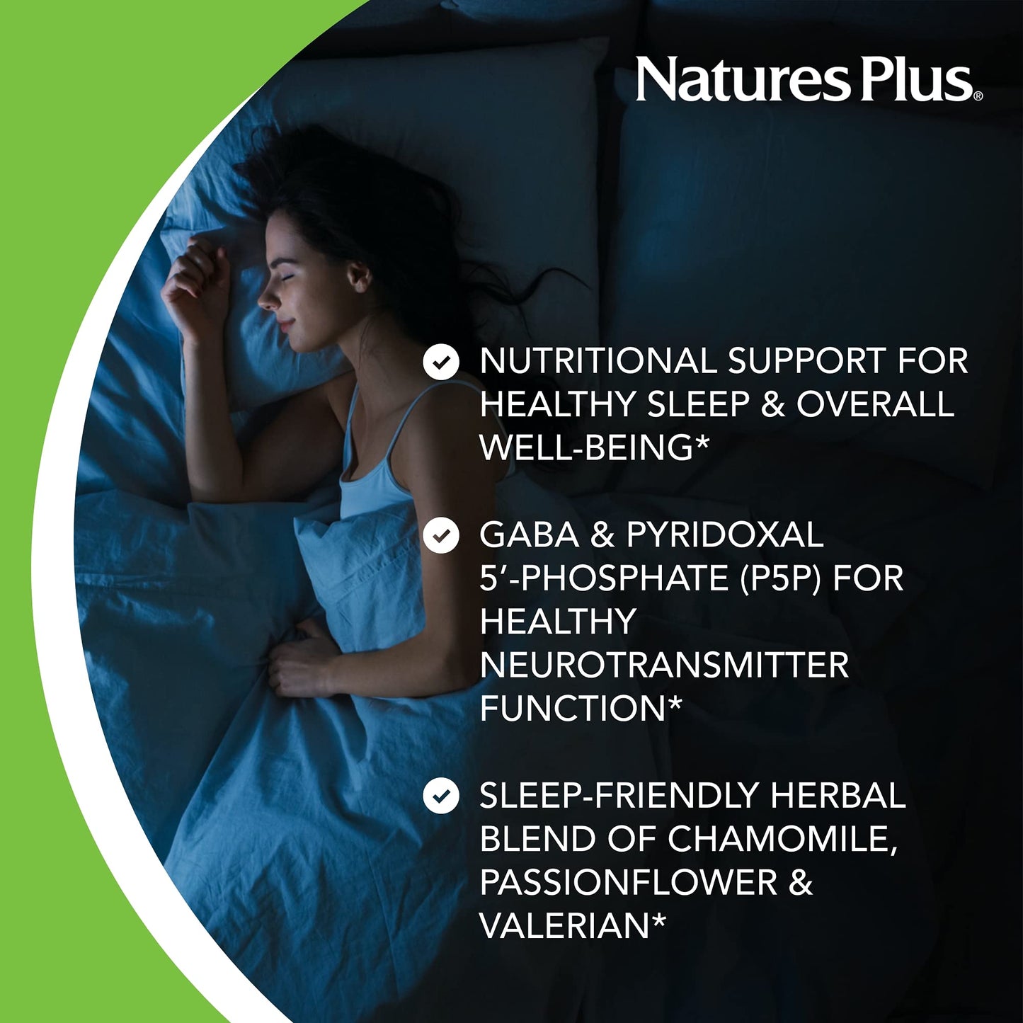 Natures Plus Melatonin 3 mg | Rapid & Sustained Release, Chamomile, Vegetarian & Gluten-Free