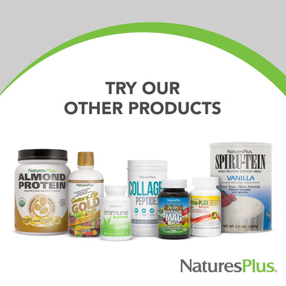 Natures Plus Source of Life Men Multivitamin - 60 Veg Tablets | Whole Food, Gluten Free