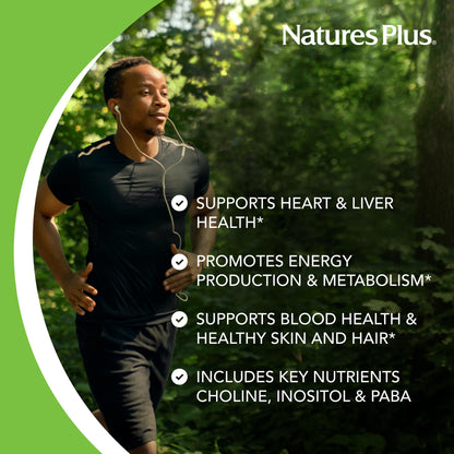 Natures Plus Super B50-90 Vegetarian Capsules – High Potency B Complex Vitamin Supplement | Brain & Energy Support | Gluten-Free | 90 Servings