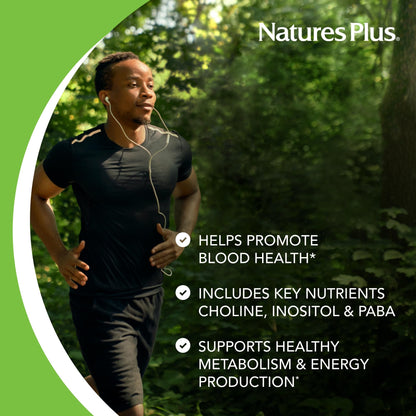 Natures Plus Mega B150 Complex - Sustained Release B-Complex (60 Veg Tablets)