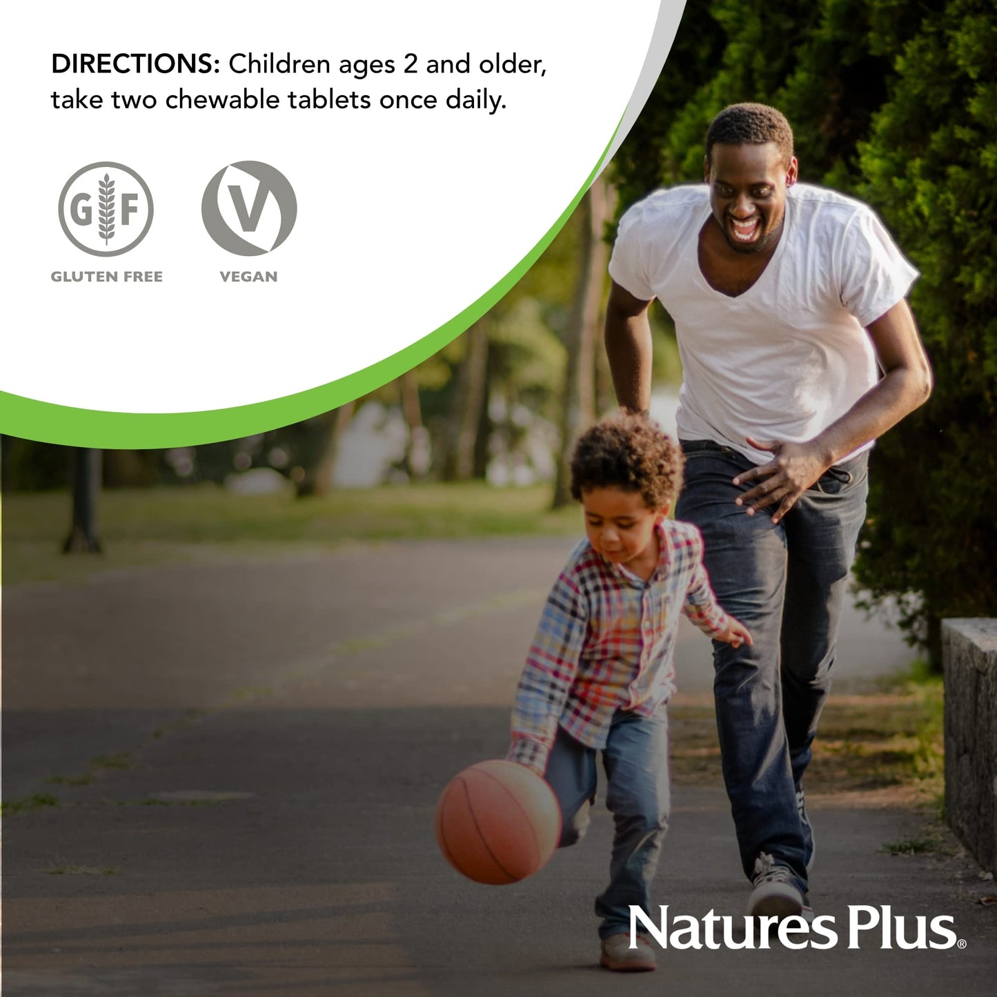 Nature's Plus Animal Parade Grape Kids Multivitamin – 180 Chewables, 90 Servings