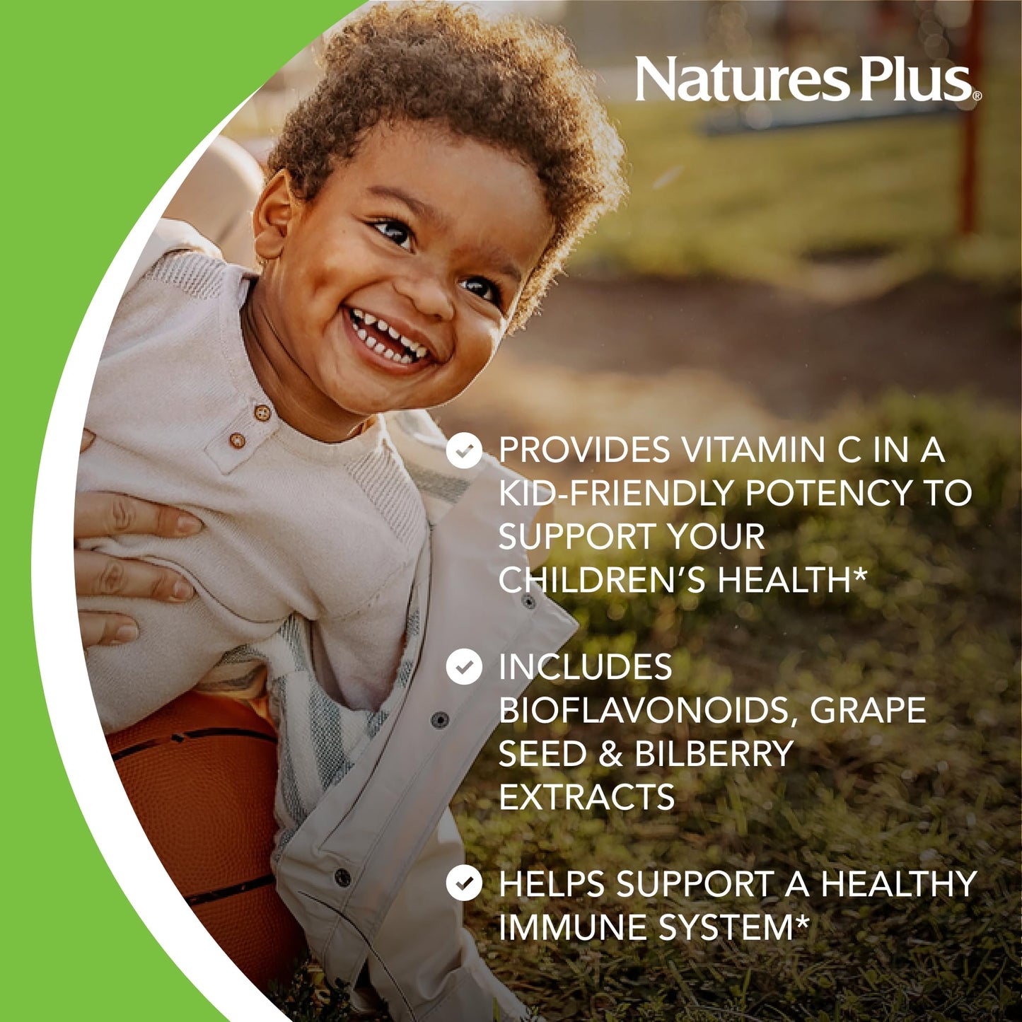 Nature's Plus Animal Parade Vitamin C Kids Chewables – Orange Flavor, 2-Pack