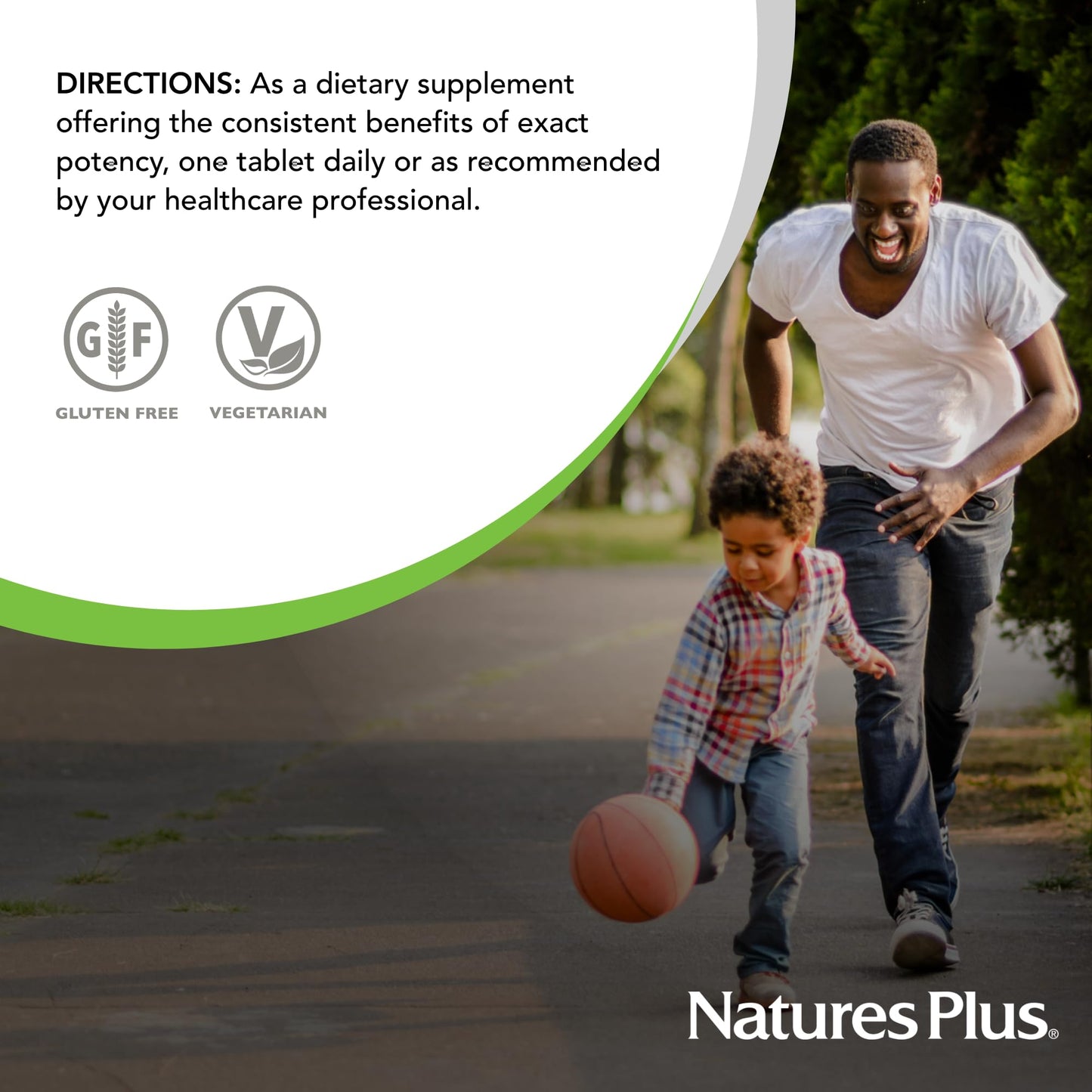 NaturesPlus Herbal Actives Korean Ginseng - Extended Release 1000 mg | 30 Vegan Tablets