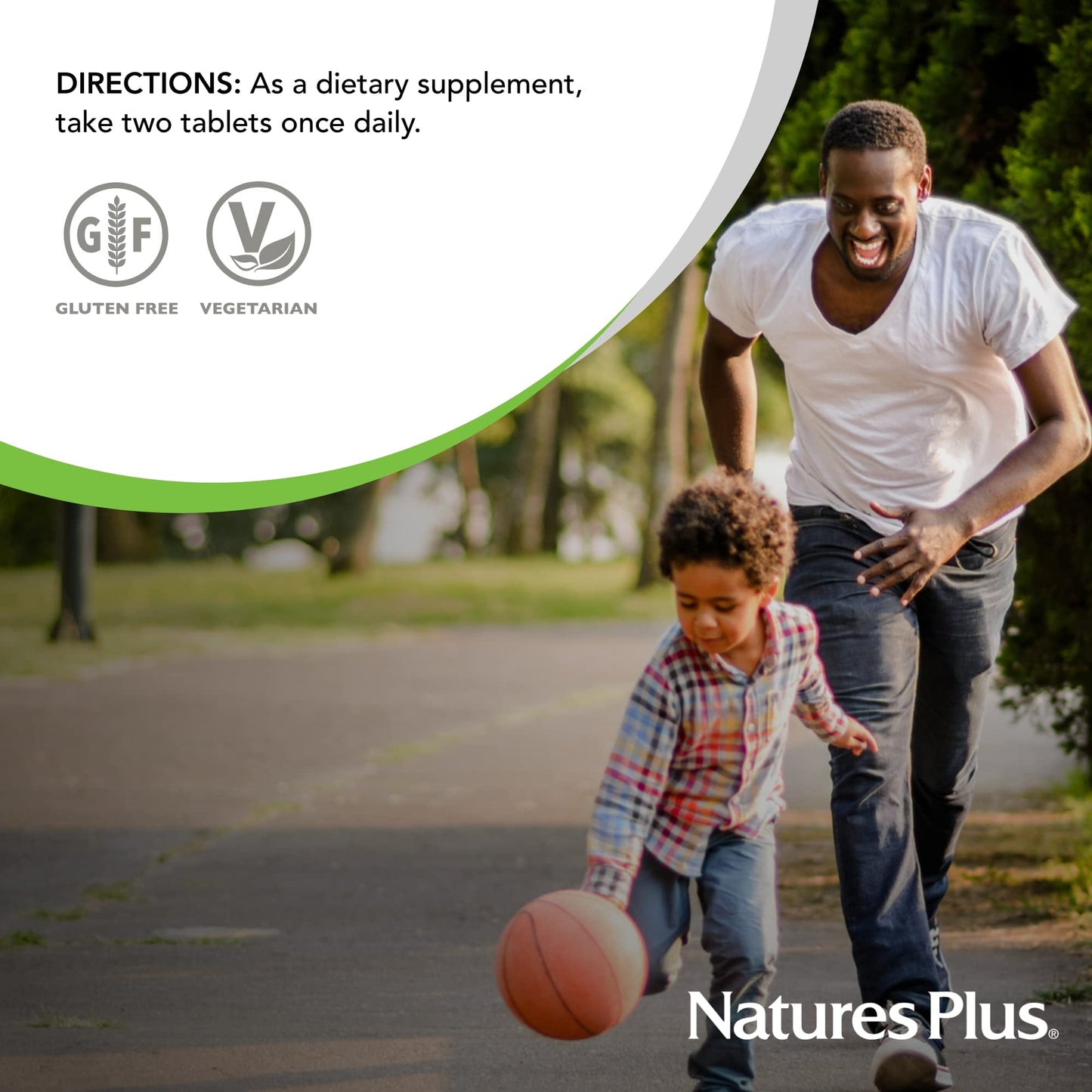 NaturesPlus Iron - 40 mg, 90 Tablets, Vegetarian & Gluten Free | 45 Servings