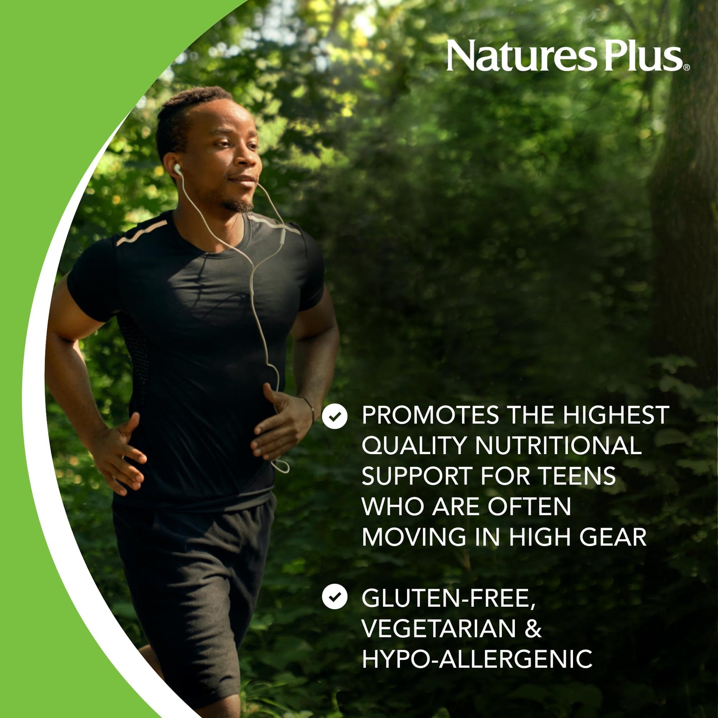 NaturesPlus Source of Life Adult Chewable Multivitamin – Apple Cinnamon Flavor (90 Wafers, 45 Servings)