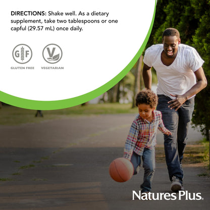 Nature's Plus Source of Life Liquid — Tropical Fruit Flavor, 30 oz Wholefood Energy Booster