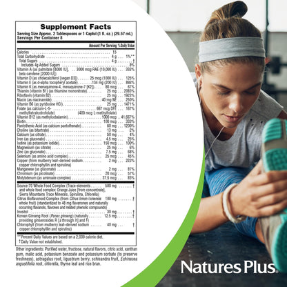 NaturesPlus Source of Life Liquid Tropical Fruit – 8 fl oz Multivitamin (Pack of 2)