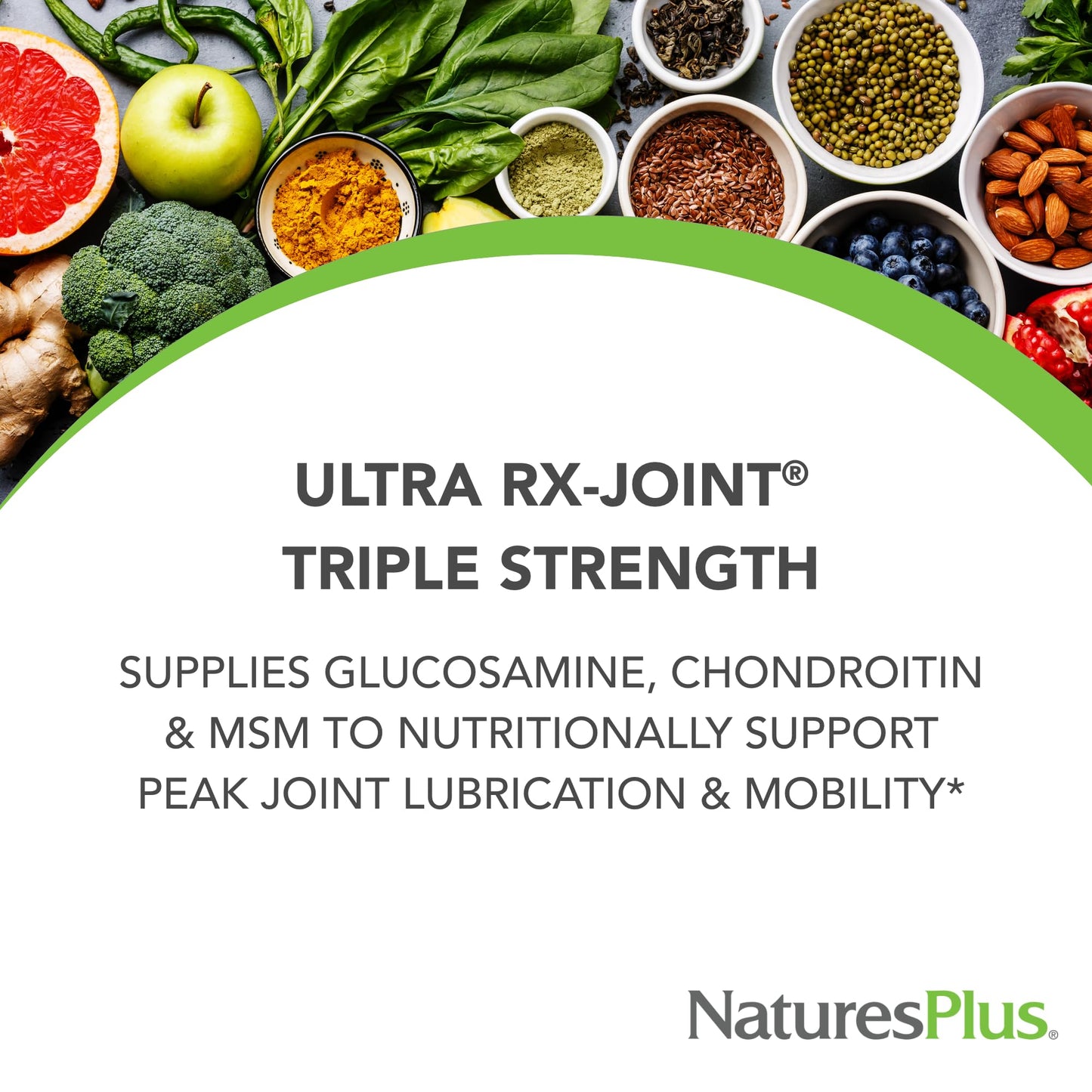 NaturesPlus Ultra Rx-Joint Triple Strength - 120 Tablets (Pack of 2)