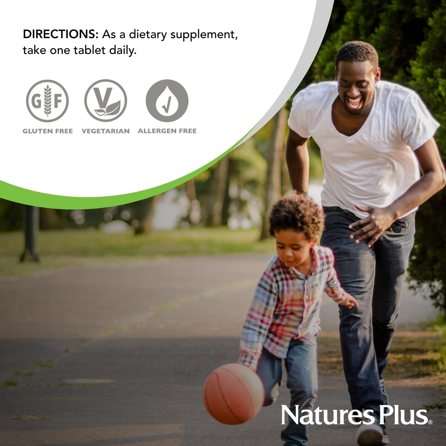 NaturesPlus Vitamin D3 400 IU - 90 Vegetarian Tablets | Bone, Heart & Immune Support