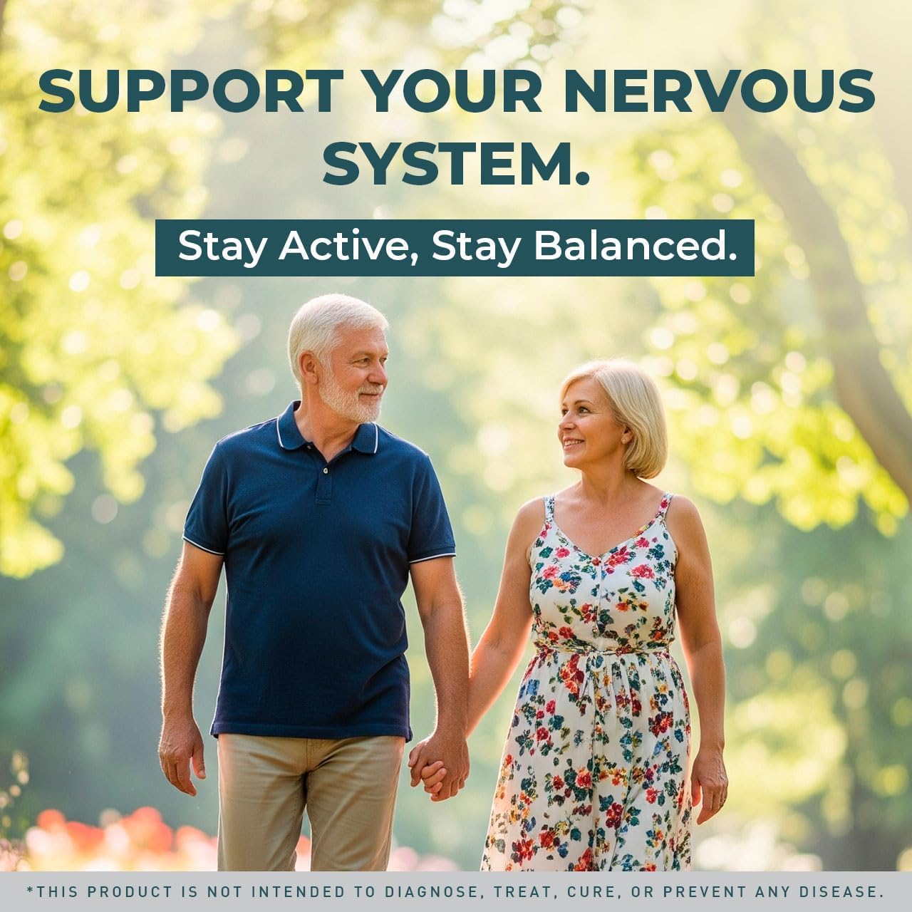 NerveCalm – Natural Calm Supplement | Vegan, Non-GMO, Made in USA