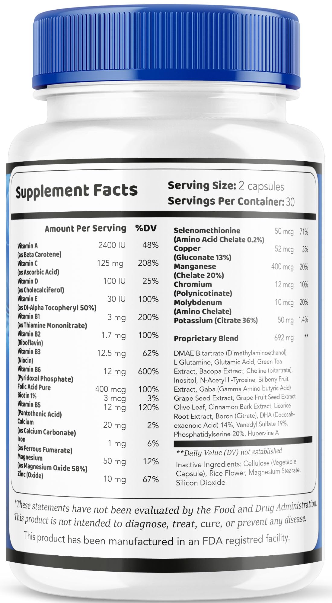 (2 Pack) Neuro Thrive Brain, Official Neuro Thrive Advanced Formula, Neuro Thrive Brain Capsules, Neuro Thrive Cognitive Function, Neuro Thrive Reviews, 120 Capsules for 2 Months
