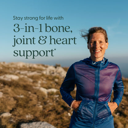 New Chapter Bone Strength Calcium Supplement with Vitamin D3, K2, Magnesium - 120 Tablets