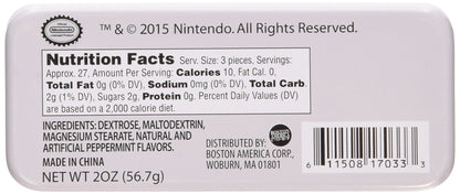Nintendo Power Mints Display Peppermint 2 oz – Officially Licensed Nintendo Merchandise