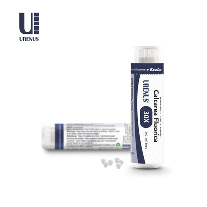 Cell Salt No. 1 Calcarea Fluorica (Calc Fluor) 30X Homeopathic Remedy 140 Pellets - EaseCap