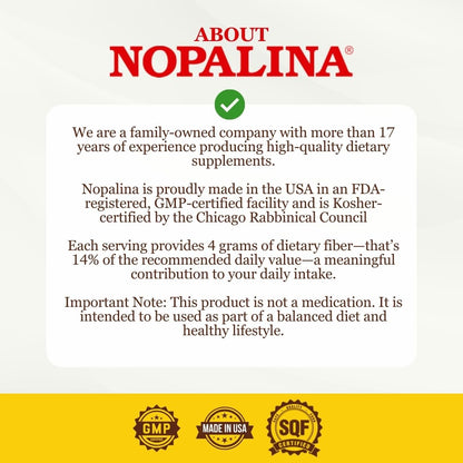Nopalina Flax Seed Plus Capsules - 240 Capsules