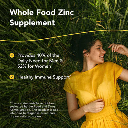 North American Herb & Spice Purely-Zinc Plus - 5.29 oz Whole Food Zinc for Immune Support