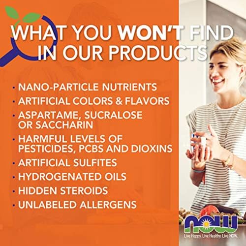 NOW Foods GTF Chromium 200 mcg – Insulin Co-Factor, 250 Tablets