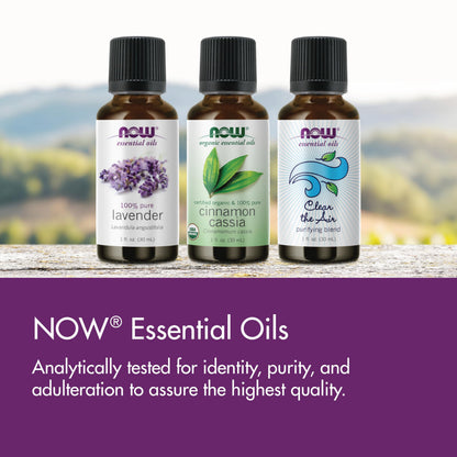 NOW Foods Lavender Essential Oil 4 oz - Pure, Steam Distilled, Vegan