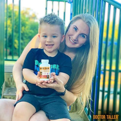 NuBest Doctor Taller Kids Multivitamins – Immunity & Bone Health (Ages 2-9) | Grape Chewables