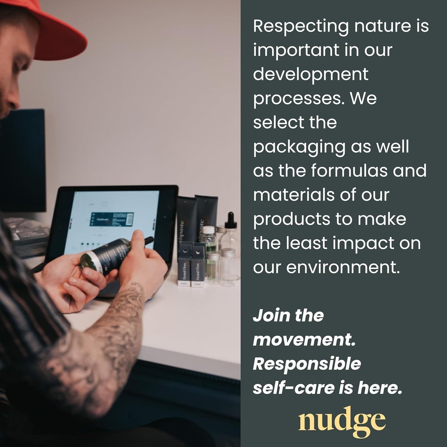 Nudge Nano Hydroxyapatite Toothpaste Remin+ Orange, 4 oz – Fluoride/SLS-Free