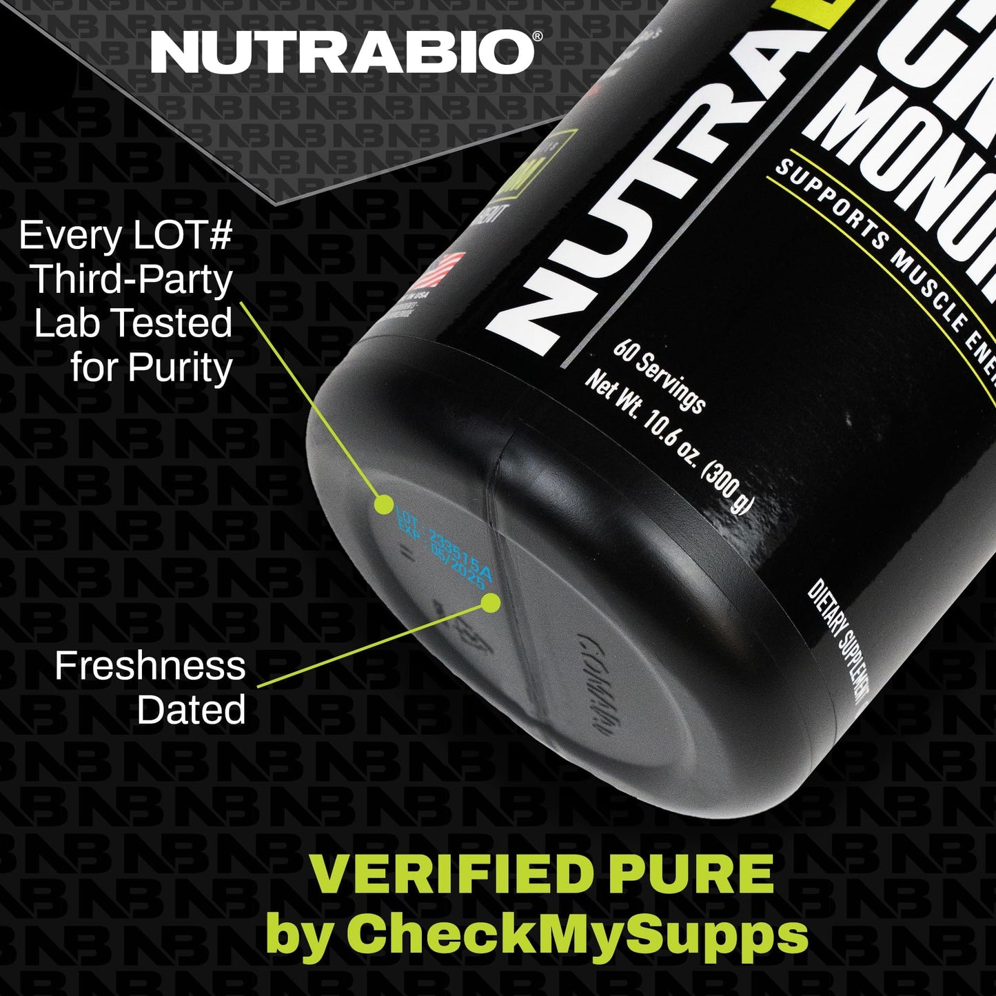 NutraBio EAA Pure – 9 Amino Acids for Muscle Repair & Recovery | 30 Servings (Strawberry Lemon Bomb)