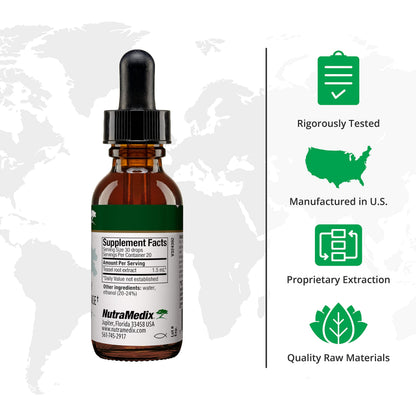 NutraMedix Teasel Root Wellness Drops – Fuller’s Teasel Extract | Antioxidant Support (1oz/30ml)