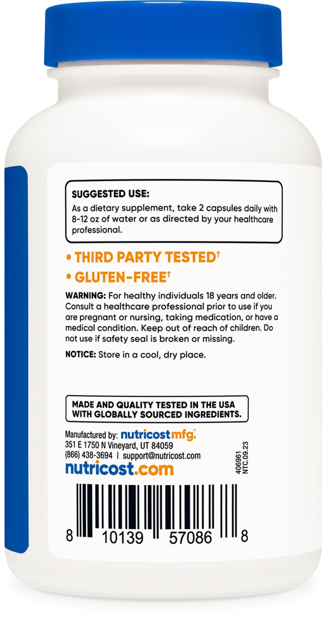 Nutricost Andrographis Extract Capsules 1000mg (120 Count) – 60 Servings | Health & Wellness Vegetarian Supplement