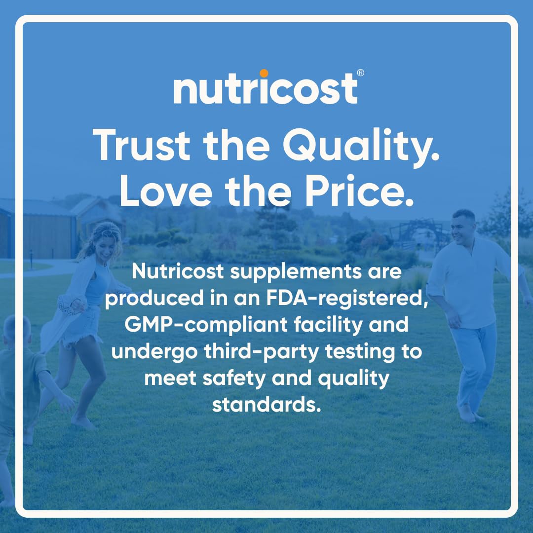 Nutricost Methylfolate 1000mcg - 120 Veg Capsules - Gluten Free, Non-GMO