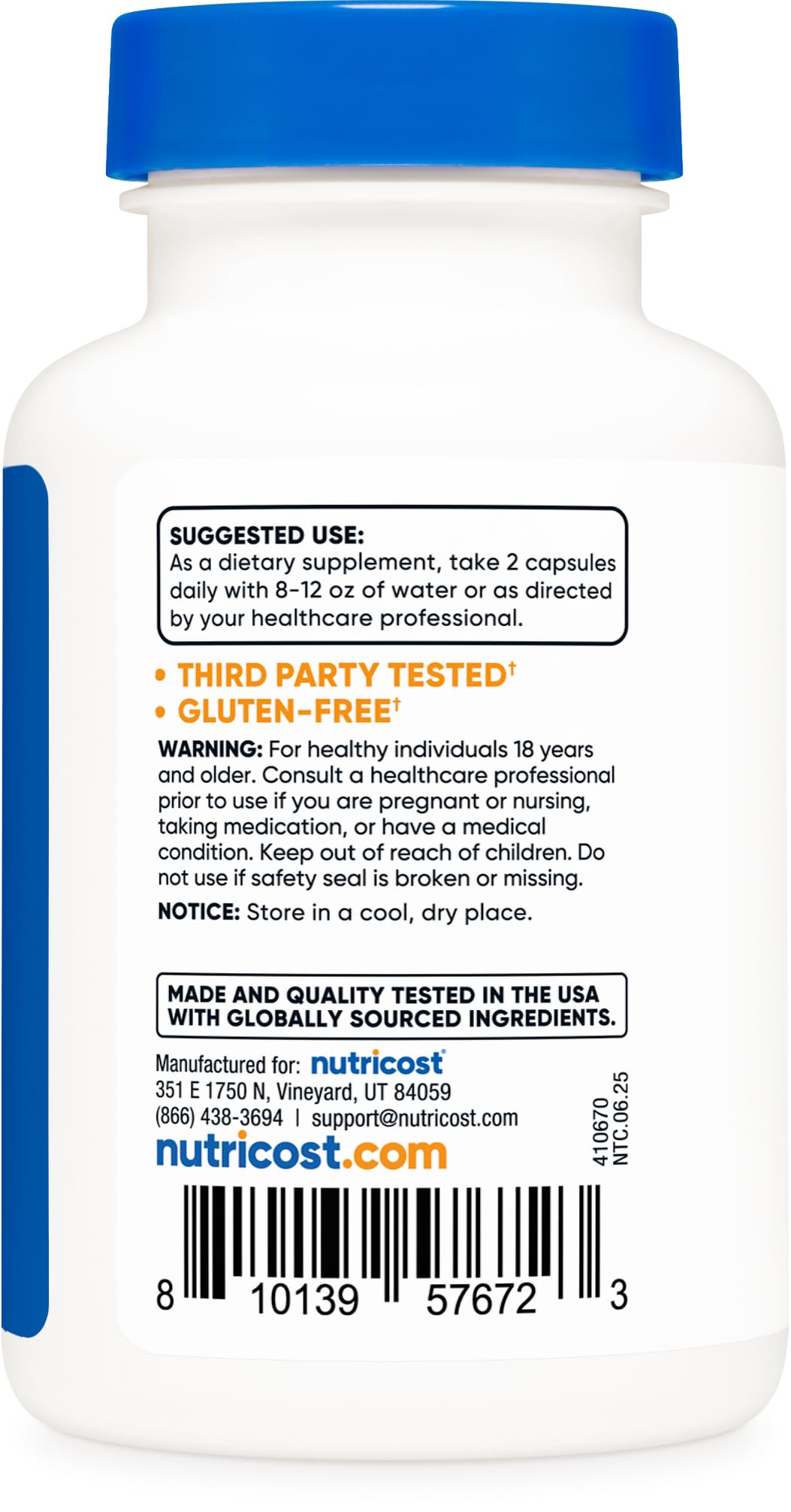 Nutricost Muira Puama Extract 3,000mg Equivalent | 120 Vegan Capsules