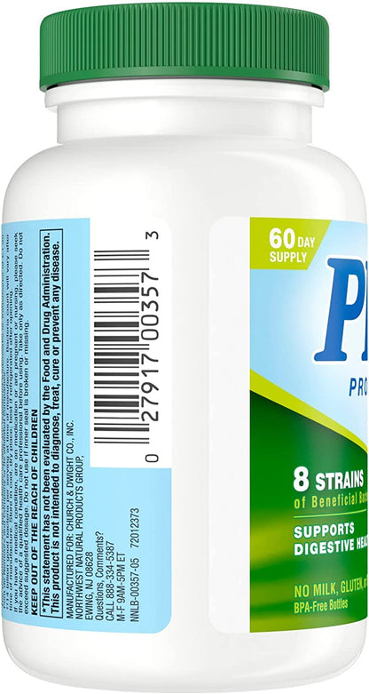 Nutrition Now PB8 Acidophilus Vegetarian 120 Vcap | Probiotic Supplement