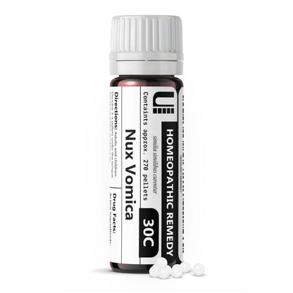 Nux Vomica 30C Homeopathic Remedy | Urenus