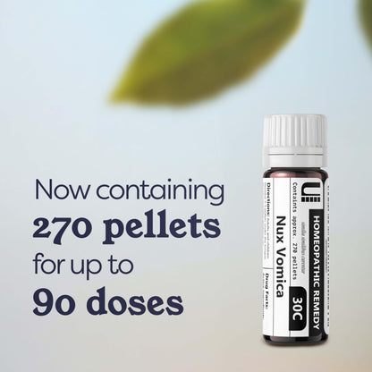 Nux Vomica 30C Homeopathic Remedy | Urenus