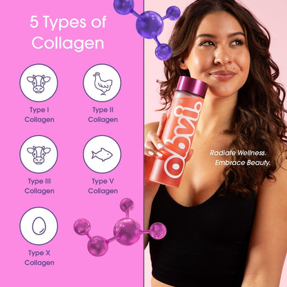Obvi Collagenic Burn Powder - Collagen Peptide Blend with GBB, Ashwagandha & Green Coffee | Cherry Limeade 25 Servings