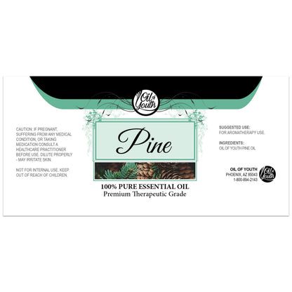 Oil of Youth Pine Essential Oil 16oz | Pure Pine Oil for Diffusers & Cleaning